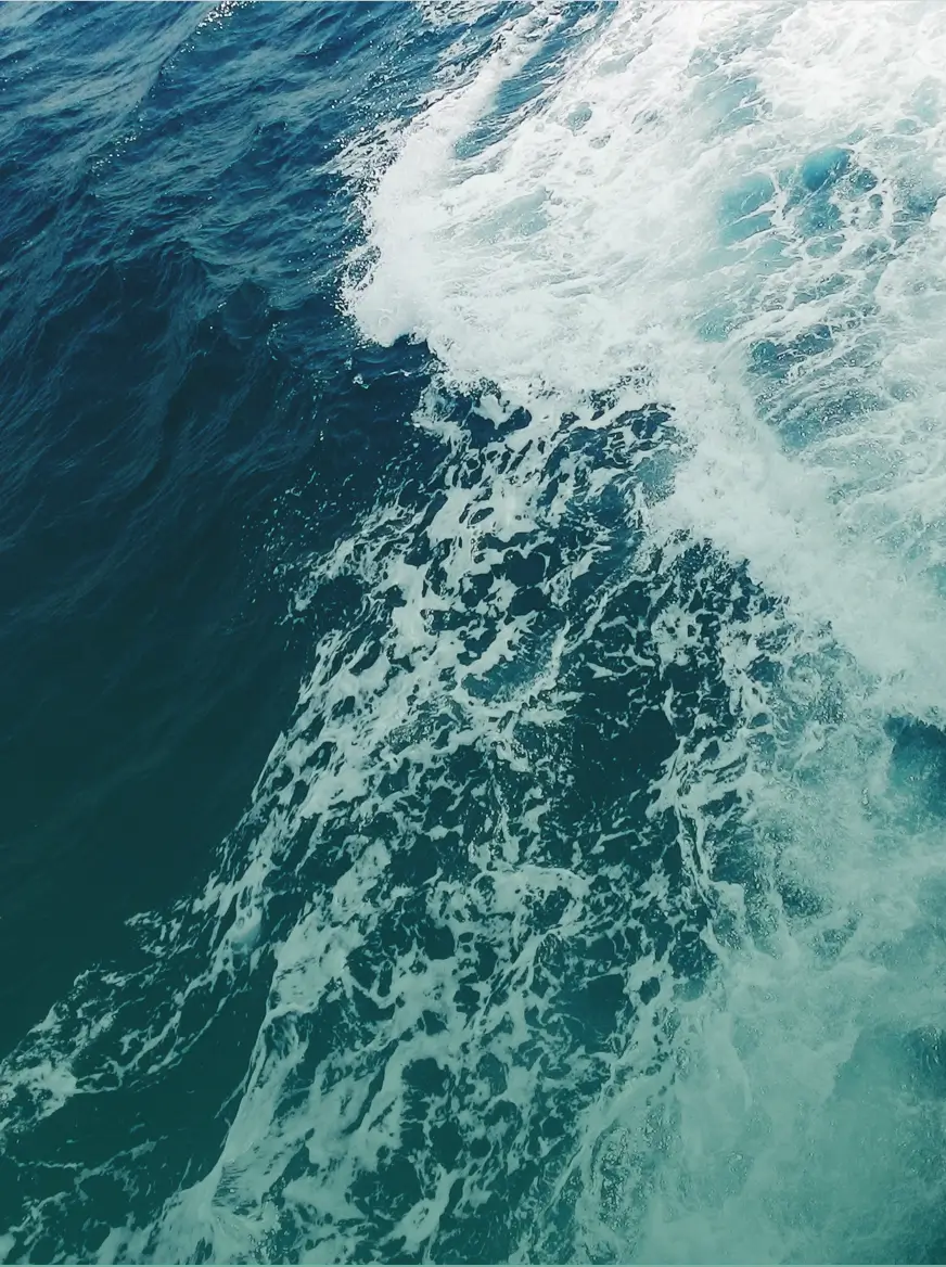 Offshore-Windrad Mission